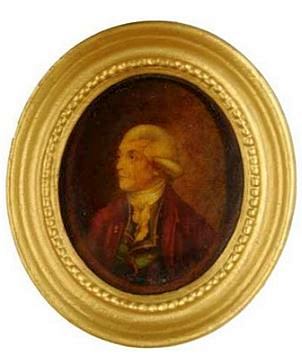 Portrait of Josiah Wedgwood, printed by Richard Clay